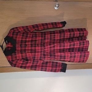 Vintage Style Plaid Dress